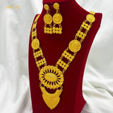 Women Nigeria African Dubai Wedding Earring Jewelry Set