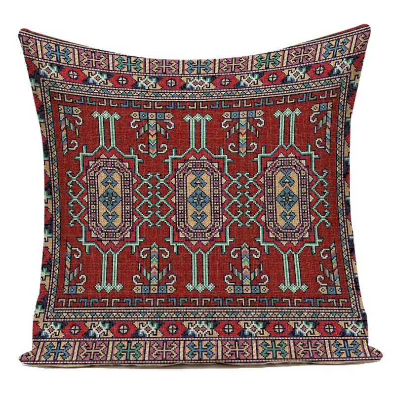 Decorative Throw Pillows Case Bohemia Mandala Geometric Polyester Sofa Home Cushion Cover Living Room Decoration