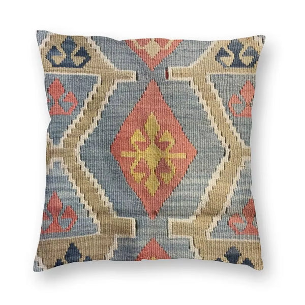 Navaho Weave Turkish Ethnic Kilim Pillow Cover Decorative Vintage Persian Antique Tribal Cushion Cover Throw Pillow Living Room