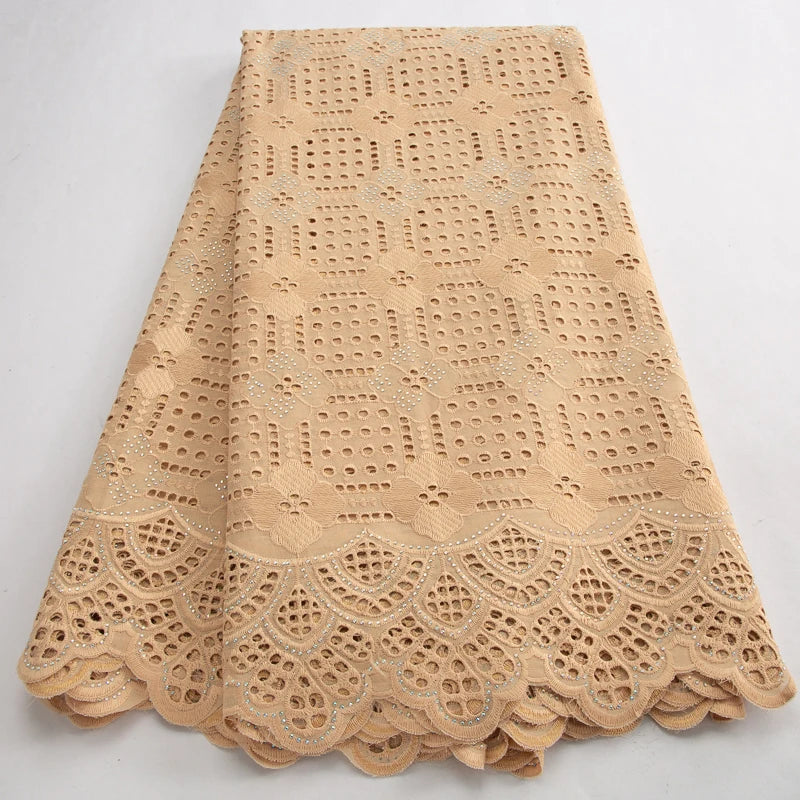 High Quality Dubai Swiss Cotton Lace Fabric