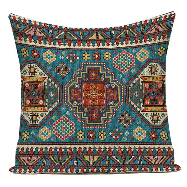 Decorative Throw Pillows Case Bohemia Mandala Geometric Polyester Sofa Home Cushion Cover Living Room Decoration