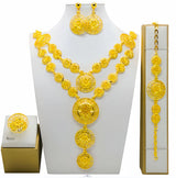 New Fashion Dubai Flower Design Luxury Jewelry