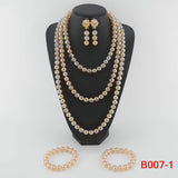 African Beads Jewelry Set Artificial Coral Jewelry Set Nigerian Wedding Jewellery Sets