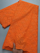 New Cotton African Lace Fabric