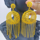 Women Design Tassel Drop Earrings