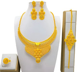 New Fashion Dubai Flower Design Luxury Jewelry