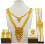 New Fashion Dubai Flower Design Luxury Jewelry