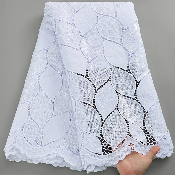 High Quality African Water Souble Lace Fabric