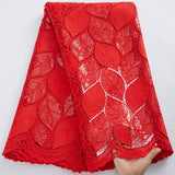 High Quality African Water Souble Lace Fabric