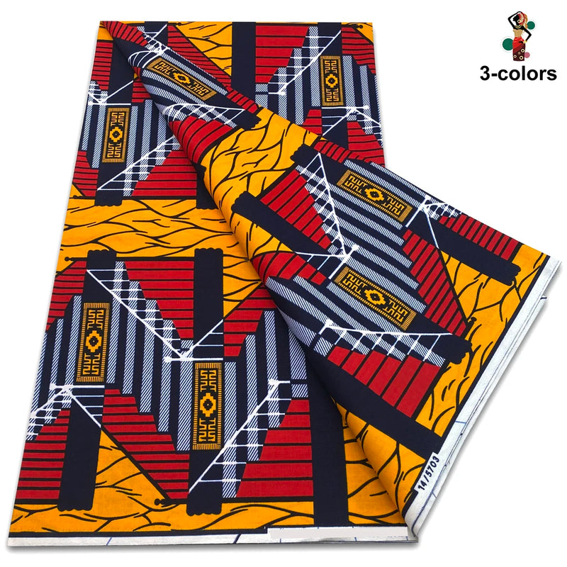 100% Cotton Veritable Original Ankara African Real Wax