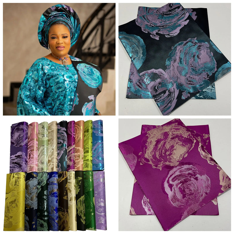 3D Swiss Head Ties Wraps Nigerian Traditional Turban Scarf