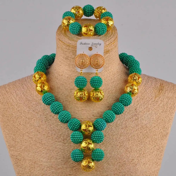 New Yellow African Wedding Jewelry