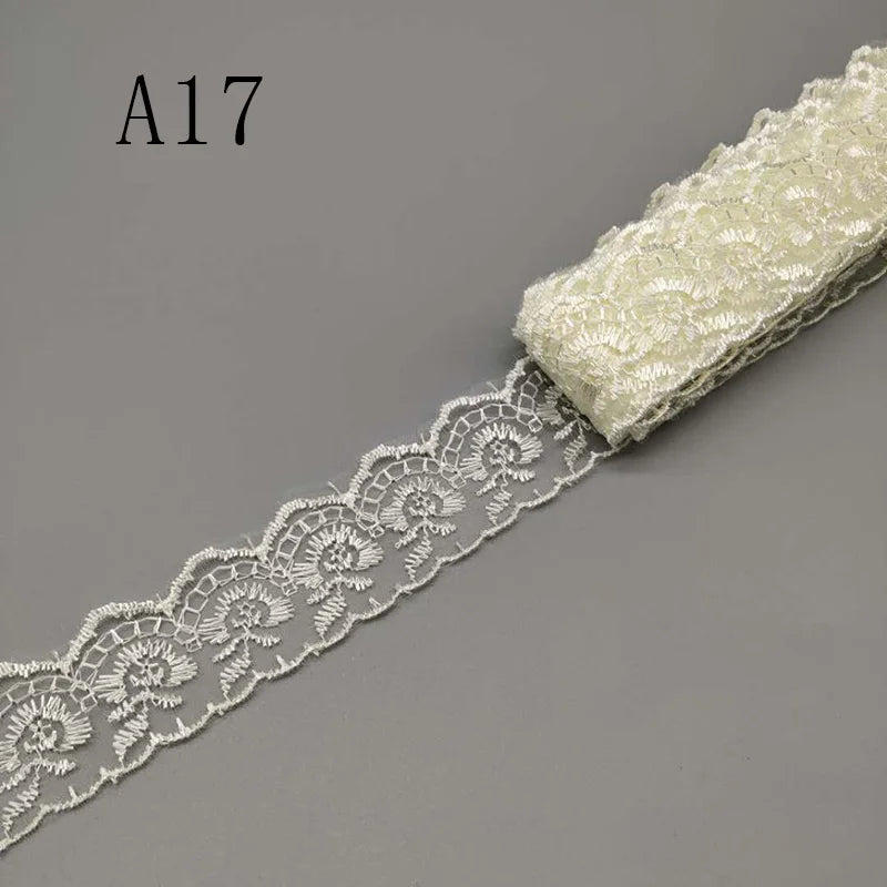 New Wholesale 10 Yard 4CM Wide Lace