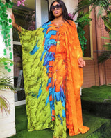 African Abaya Dashiki Party dress