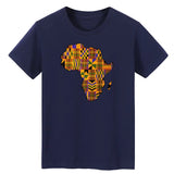 African Map Patches On Clothing