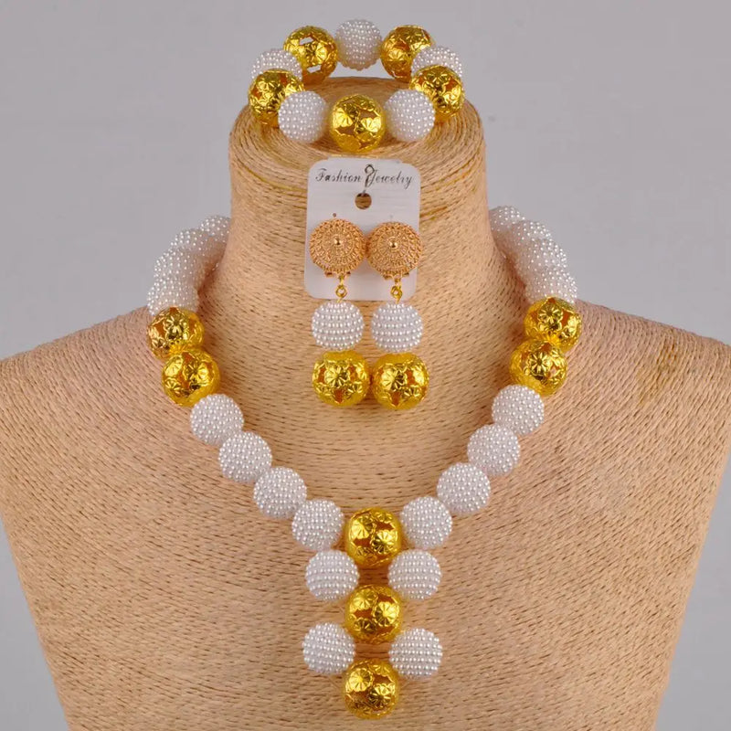 New Yellow African Wedding Jewelry