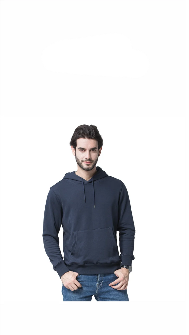 Men's Knit Terry Hooded