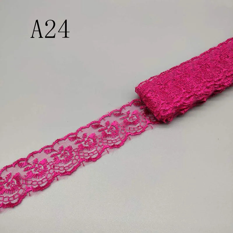 New Wholesale 10 Yard 4CM Wide Lace