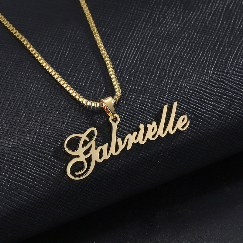 New Custom Name  Personalized Necklace