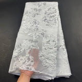 Latest High Quality African Nigerian Tulle Lace Fabric