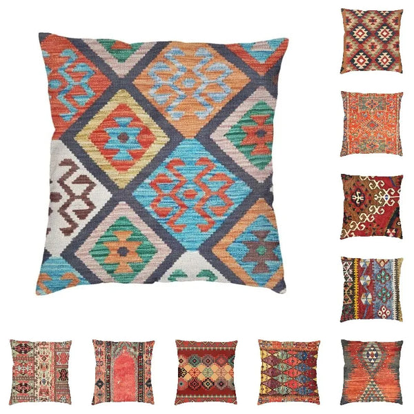 New Vintage Turkish Kilim Luxury Pillow Cover