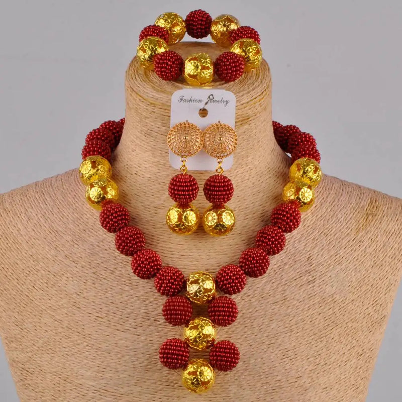 New Yellow African Wedding Jewelry