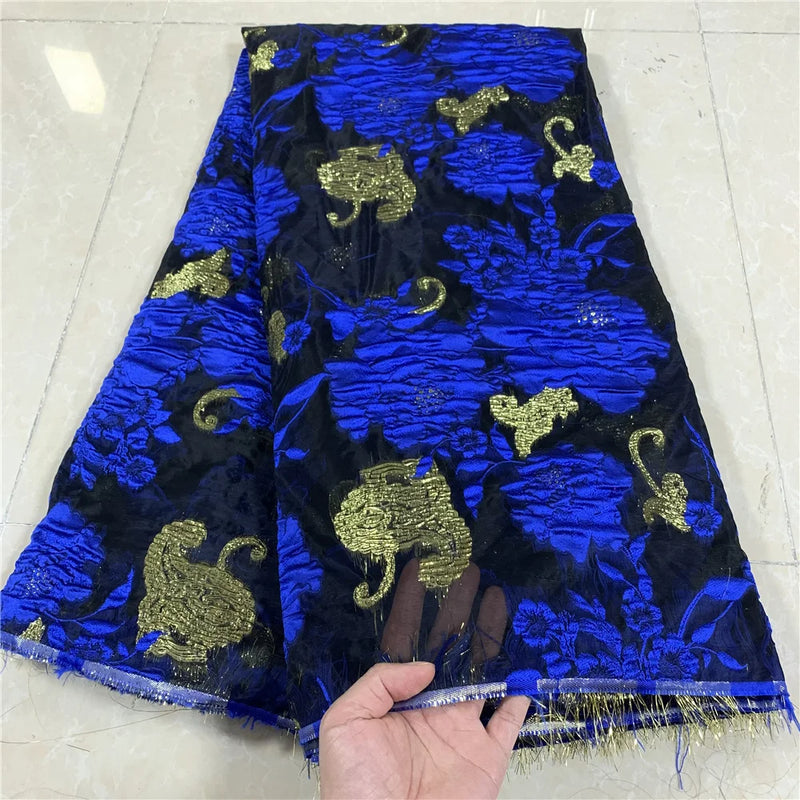 High Quality African Nigerian Tulle Lace Fabric