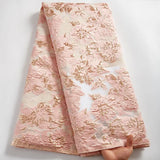 High Quality French Jacquard Lace Fabric