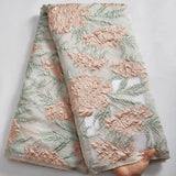 New African Brocade Jacquard Lace Fabrics