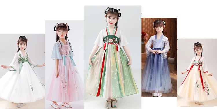 Chinese Kids Hanfu Dress