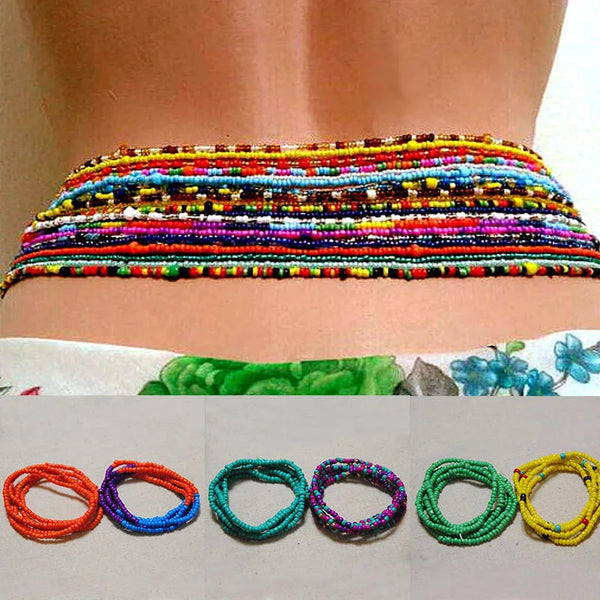 Summer Waist Bead Chains African Belly Beads