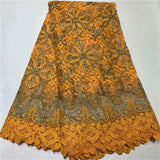 High Quality Nigerian Gilding Lace Fabric