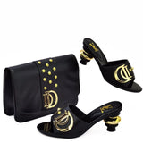 New Special Style Italian design Shoes and Bags To Match Set