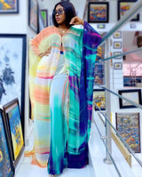 African Abaya Dashiki Party dress