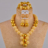 New Yellow African Wedding Jewelry