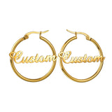 High Quality Personalized Name Drop Earrings