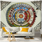 Mandala Tarot Tapestry Wall Hanging Zodiac