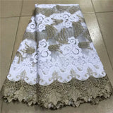 New Green Latest Africa Lace Fabric