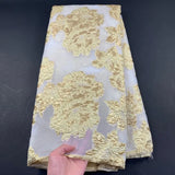 Latest High Quality African Nigerian Tulle Lace Fabric