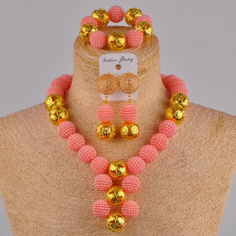 New Yellow African Wedding Jewelry