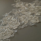 New luxury beaded embroidery lace