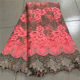 High Quality Jacquard Brocade Lace Fabric