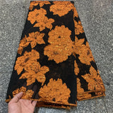 Latest High Quality African Nigerian Tulle Lace Fabric