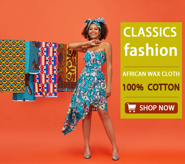 Newest Fashion African Wax Fabric