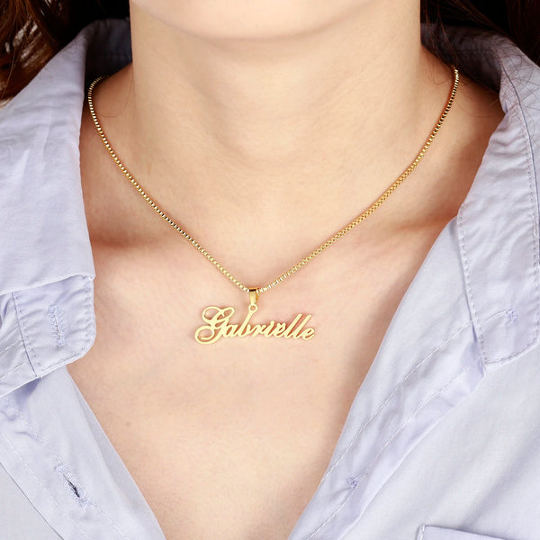 New Custom Name  Personalized Necklace