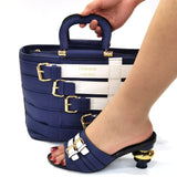 New Arrival Italian design Shoes with Matching Bags Set