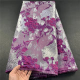 Latest High Quality African Nigerian Tulle Lace Fabric