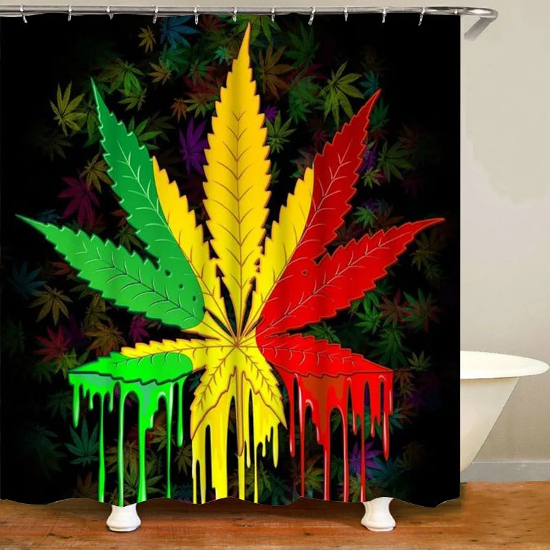 Jamaica Rasta Reggae Lion Bathroom Decor