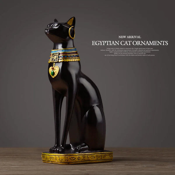 New Egyptian Cat resin craft vintage home decor