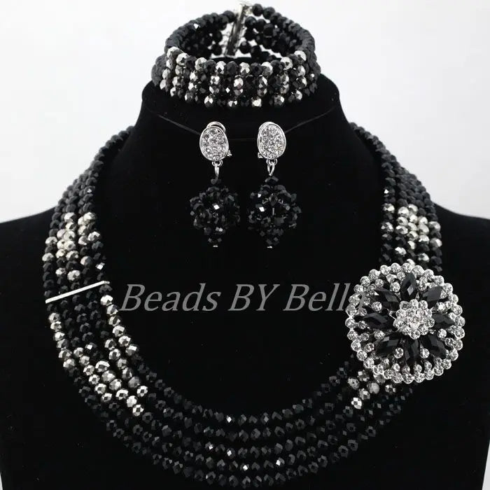 New Fashion Fushia Pink Women Stylish Crystal Jewelry Accessories